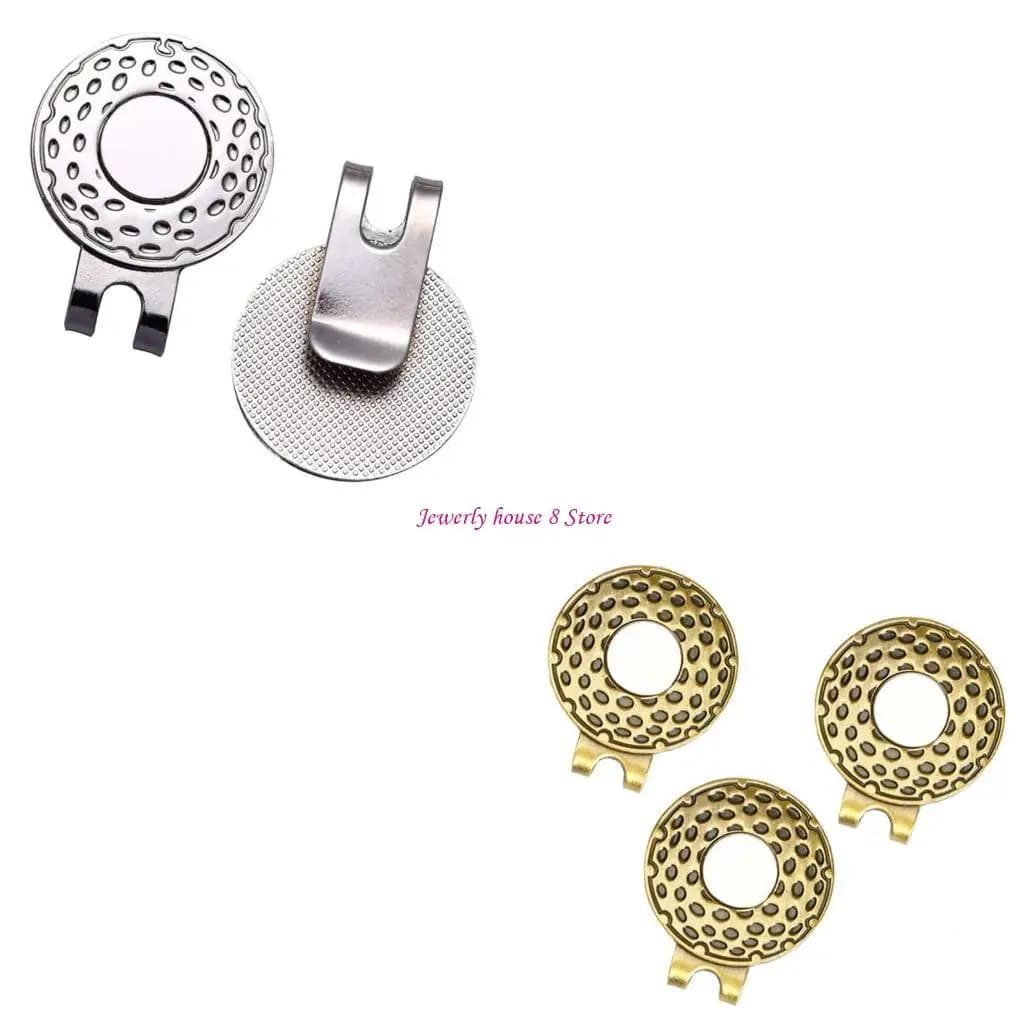 Clip per cappello da golf in lega zinco Clip magnetica per cappello da golf Indicatore per pallina da golf