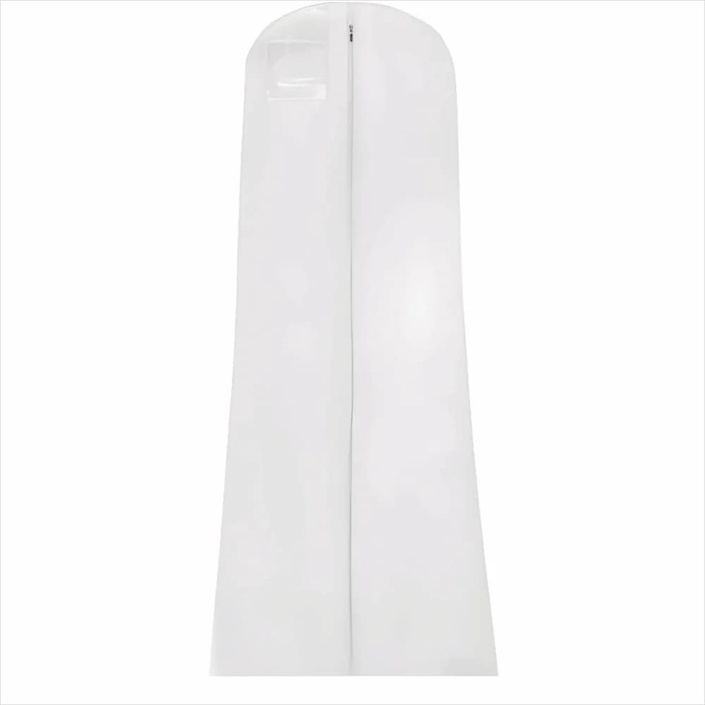 183cm Wedding Dress Garment Bag Long with Zip Waterproof Protective Shield Storage Bag Thickened Wedding Dust Cover Coats