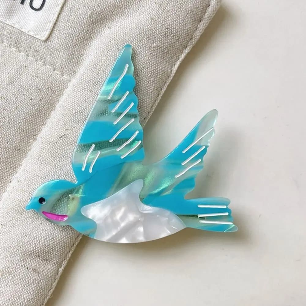 Fruit Cartoon Animals Hair Clip Vegetable Barrette Acetic Acid Flower Hairpin Korean Style Cute Tulip Duckbill Clip Girls