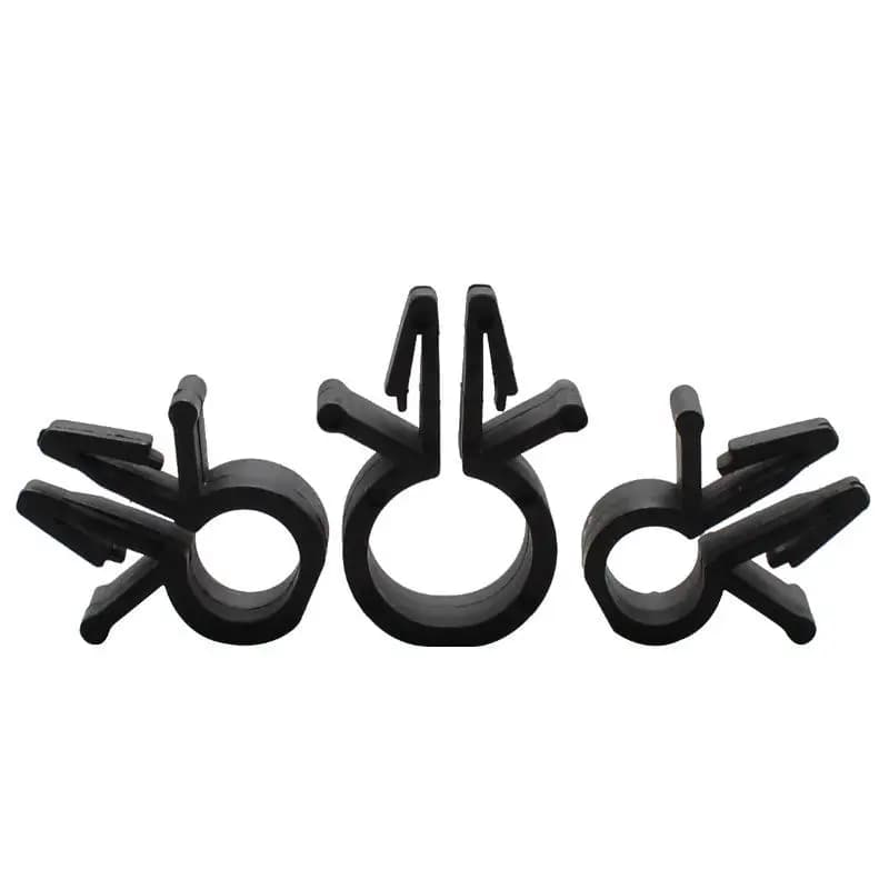 20 & 50 Pcs Car Wiring Harness Fastener Kit, Conduit Clips, Cable Ties, Oil Pipe & Hose Brackets for Safe Wire Routing
