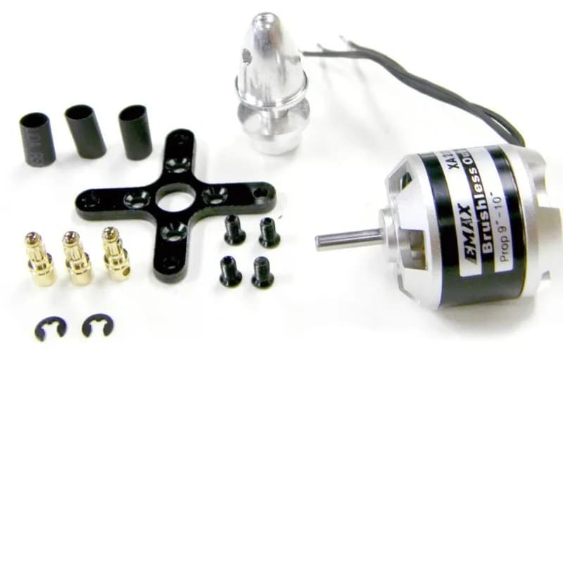 Emax XA2212 820KV 980KV 1400KV Motore Brushless Con Accessori Motore Set Motore RC Per Modelli RC Elicottero