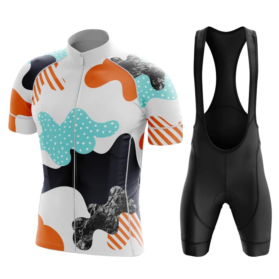 New Set T-shirt Cycling Summer 2026 Classic MTB with Reflective Salopettes Customizable Clothing Bike Maillot