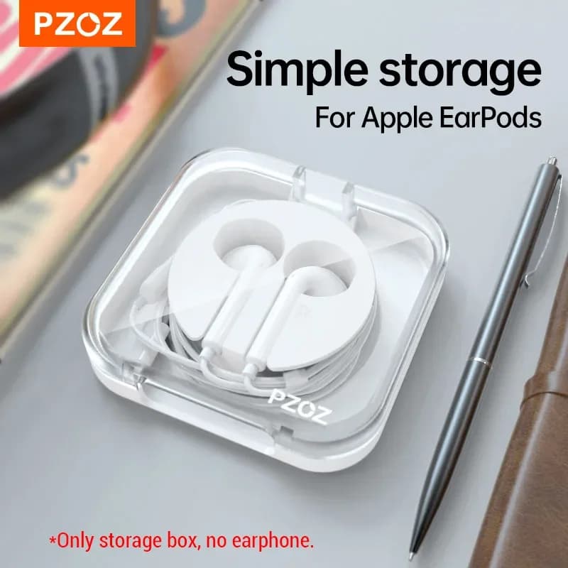 PZOZ per auricolari cablati Apple, cavo da USB-C a USB-C, organizer da scrivania per la gestione dei cavi, scatola per caricabatterie iWatch, accessori per ufficio