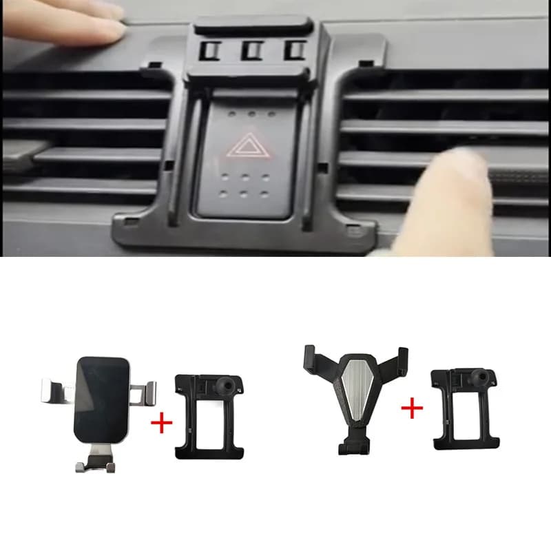 1 lotto materiale ABS per il 2005-2016 Suzuki Swift speciale supporto per telefono per auto staffa fissa supporto collegamento a gravità mobile