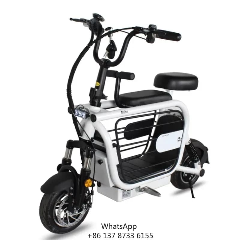 Bici elettrica dello scooter elettrico dell'animale domestico del passeggino dell'animale domestico con scooter elettrico dello scooter del chopper del trasportino dell'animale domestico