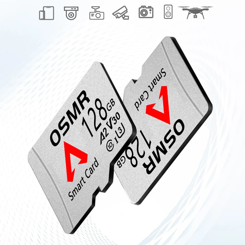 Memory Flash Minisd Card 128GB 64GB 32G High-Speed Micro TF Card Class10 Storage For Phone Camera Recorder Reading & Writing V30