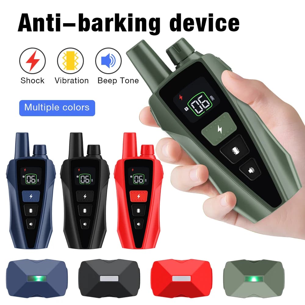2026 Electric Dog Training Collar Remote Control Pet Behavior For 8-120lbs Puppy with Shock Vibration Sound