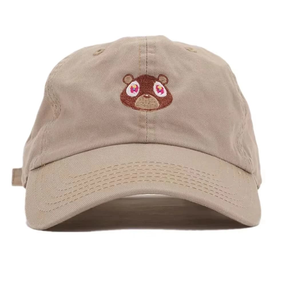 Berretto da baseball unisex Ye Bear Dad Snapback stile hip hop cappello estivo uomo donna