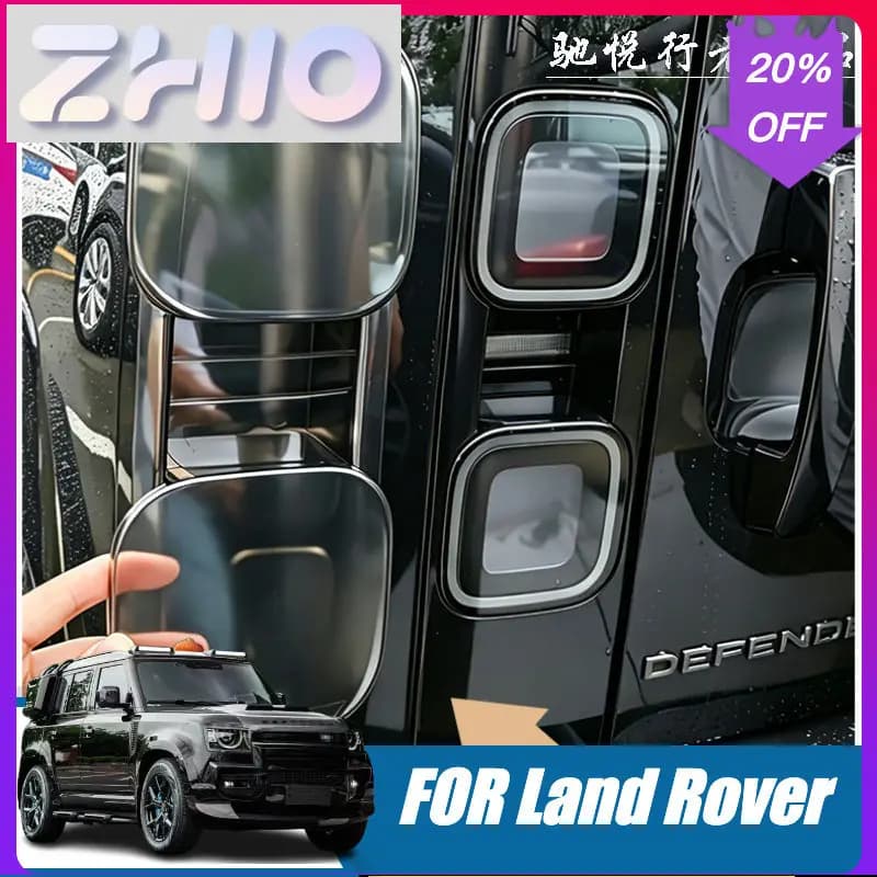 ZHIO For 2020-2026 Land Rover New Defender Tail Light Cover Blackout LED Lighting Accessories Custom Fit