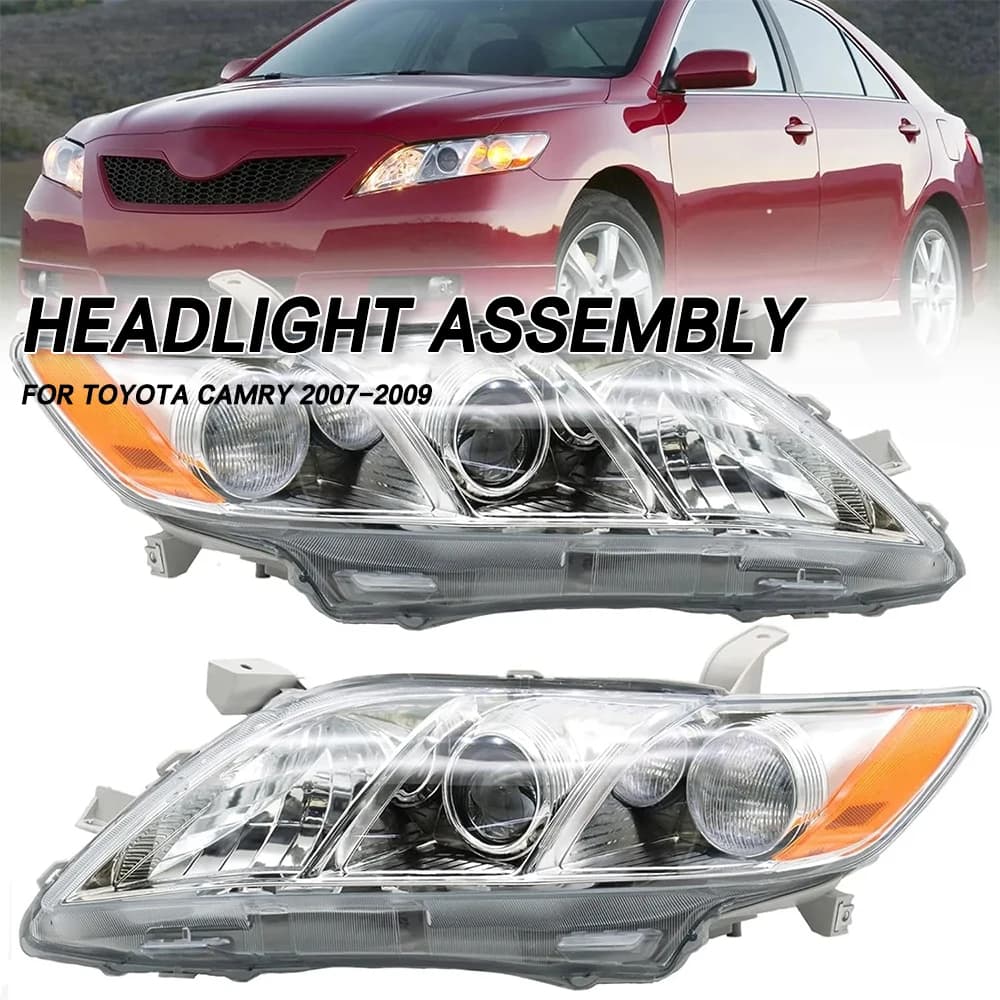 Sinistra/Destra Lato Paraurti Anteriore Testa Luce Faro di Guida Faro Indicatore di Direzione Luce Per Toyota Camry 2007 2008 2009