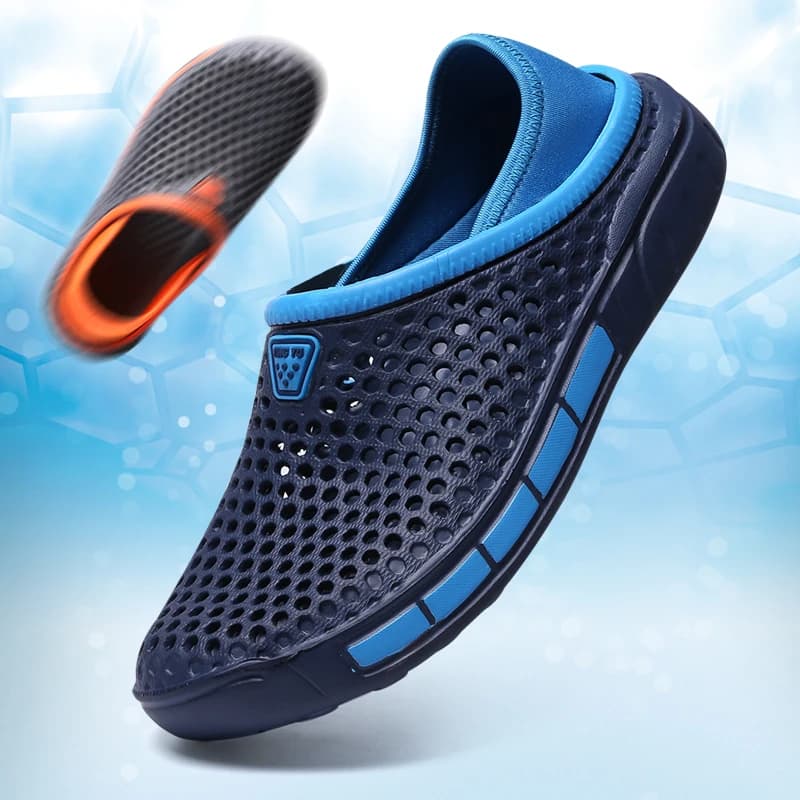 Men's Golf Shoes with Pedal, Breathable in Mesh, Read for Golf and Guide