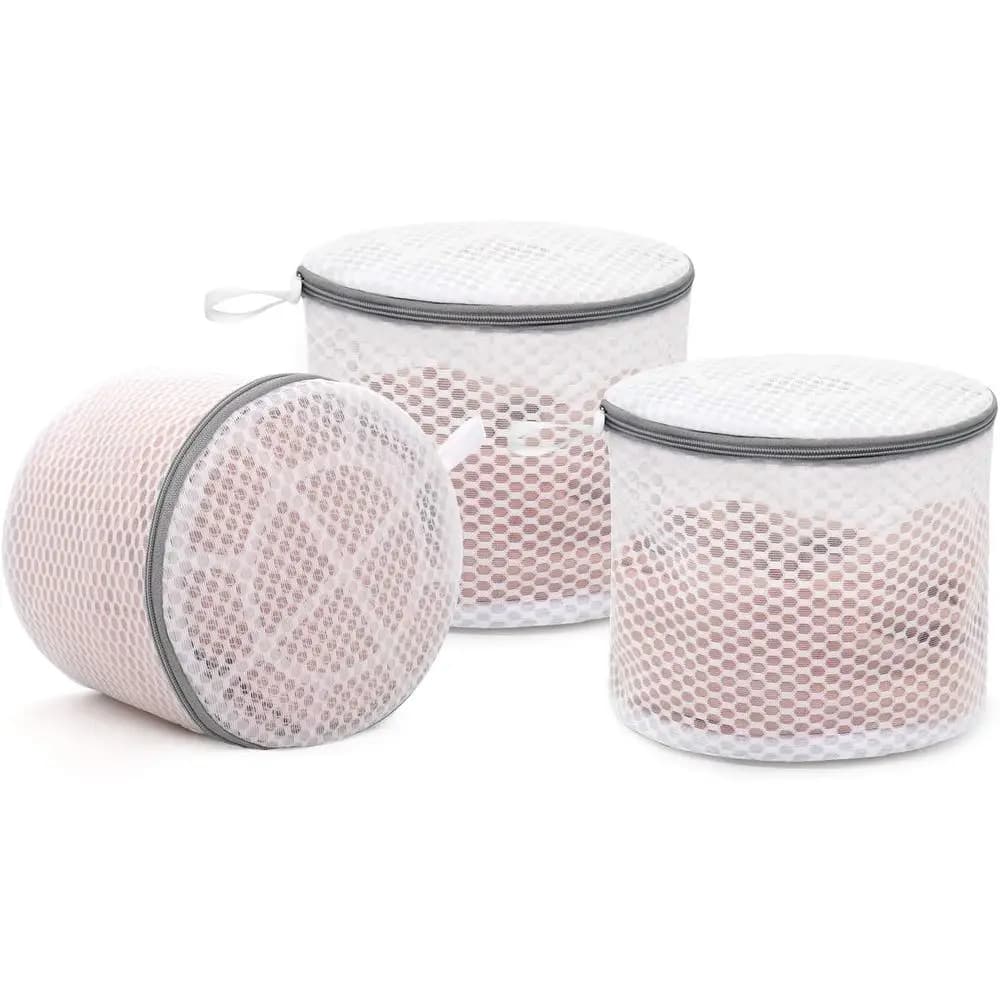 Bra Wash Bags, Mesh Laundry Bags for Lingerie, Intimates, Underwear 7 x 7 x 6 Inches