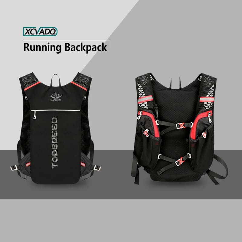 Racing Hydratation vest (1 pcs) - Great for Open Sports: Running, Hiking, Camping, Cycling, Skiing