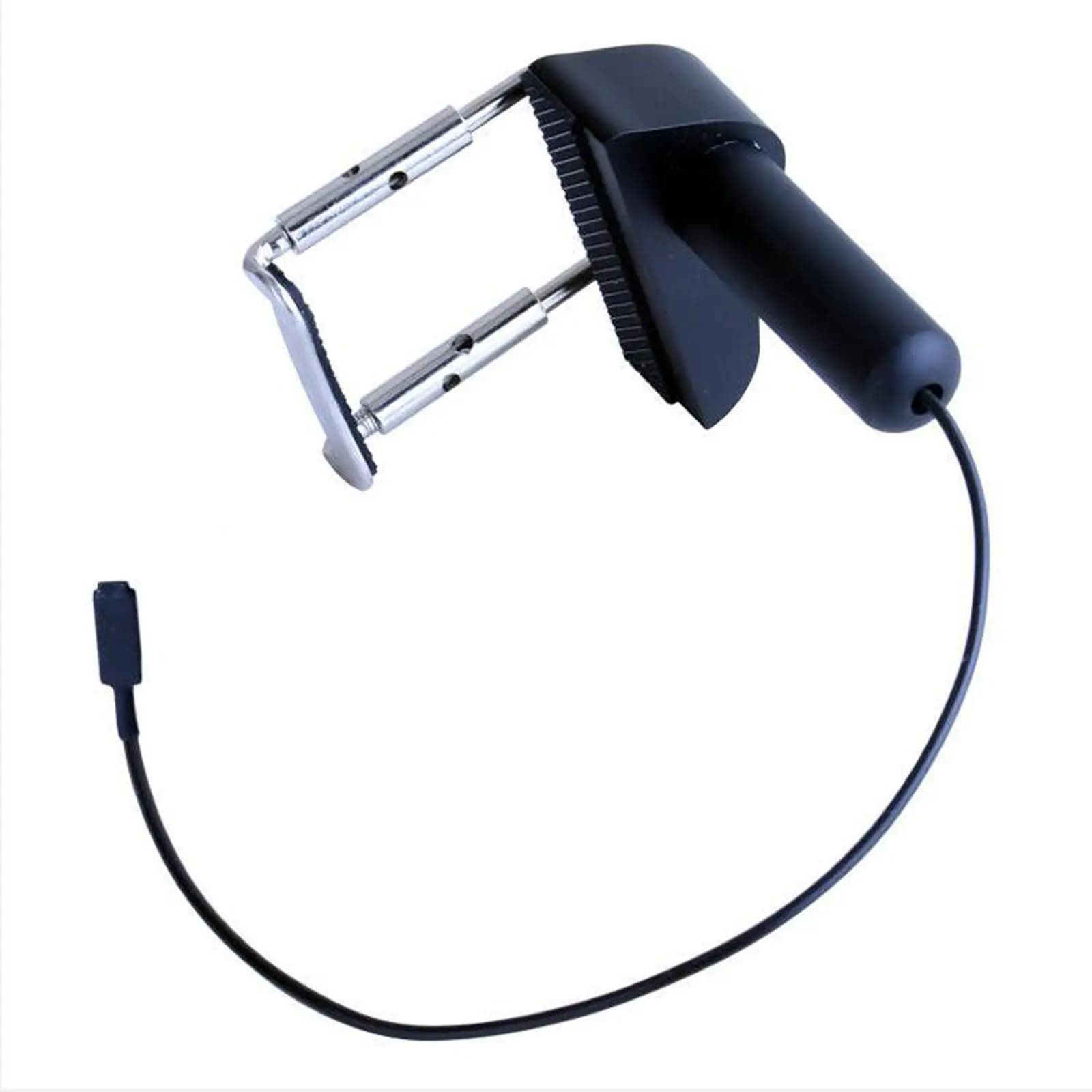 Pickup a Contatto Piezoelettrico, Accessori per Strumenti, Facile da Installare, Trasduttore Piezo per Ukulele, Arpa, Chitarre Basso (Nero)
