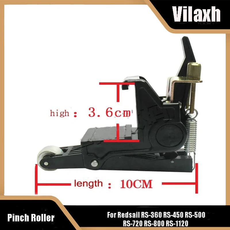 Vilaxh Pinch Roller Assembly per Redsail RS-360 RS-450 RS-500 RS-720 RS-800 RS-1120 per Redsail Vinyl Plotter Cutter