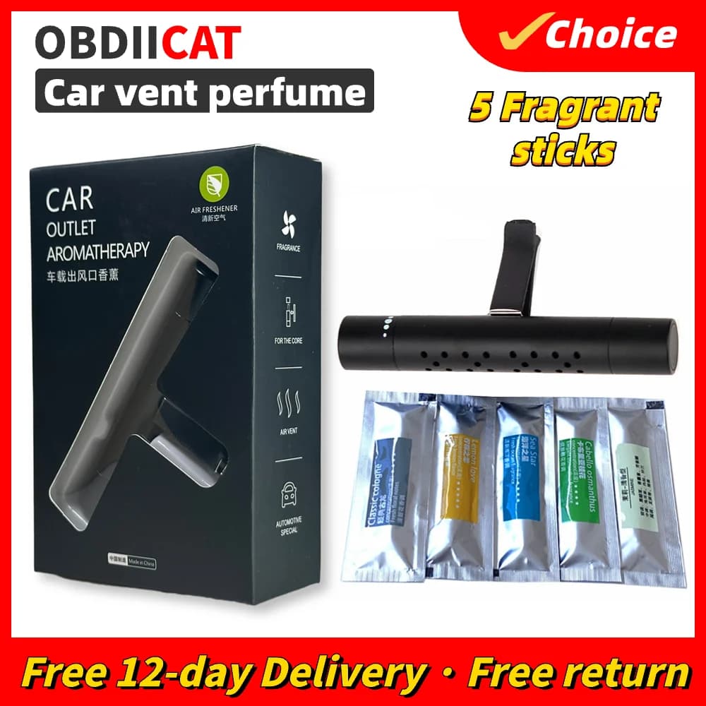 OBDIICAT Deodorant for Auto Odor scent air intake perfume perfume for interior accessories Deodorant auto for environments