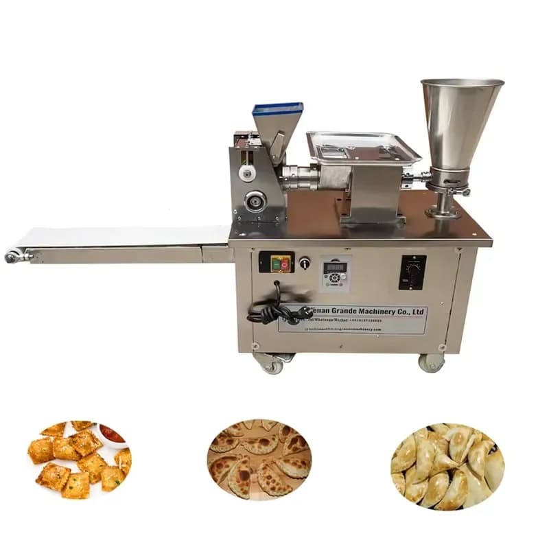 for Automatic Samosa Meat Empanada Pasta Italian Ravioli Dumpling Making Machine Farm Grain Product Making Machines