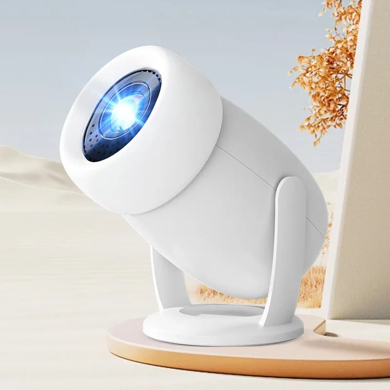 Proiettore portatile Proiettore domestico 1080p Mini Android 4K HD Proiettore wireless intelligente Y400 Multi lingua ad alta luminosità