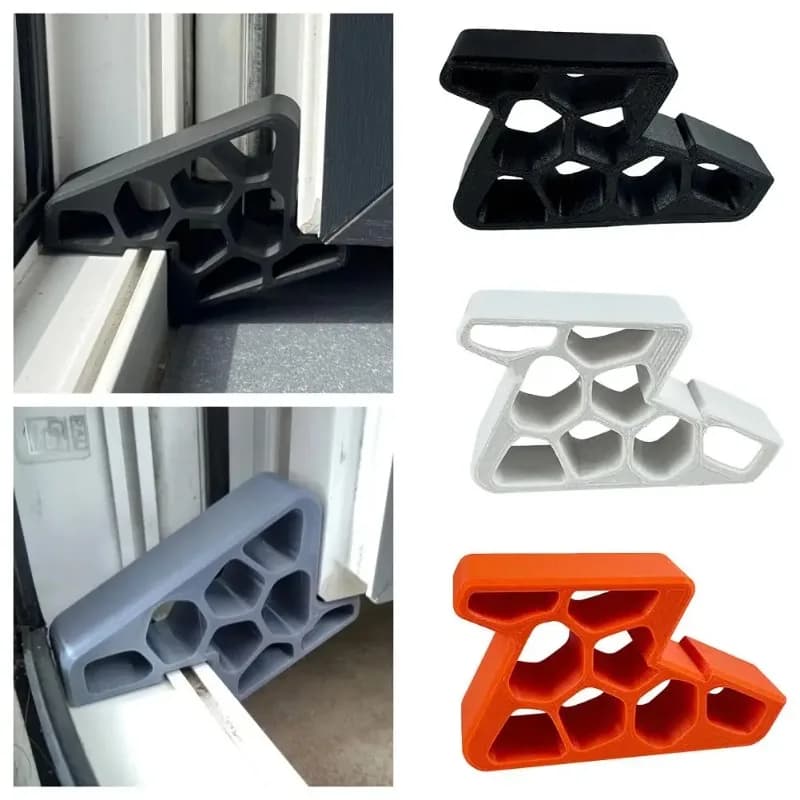 Best Seller Fermaporta resistente antiscivolo per balcone, finestra, porta, cuneo, facile installazione per casa, ufficio, bagno, cucina
