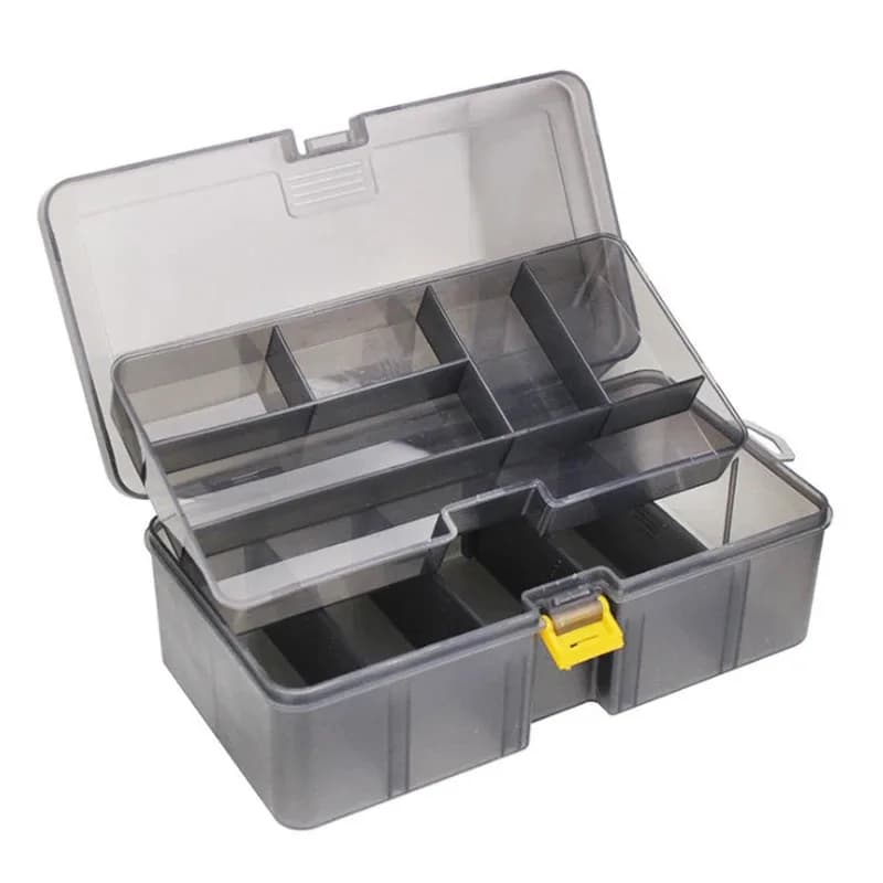 Durable Fishing Tackle Boxes Double-Sides Lures Waterproof Bait Plastic Fishing Tackle Box