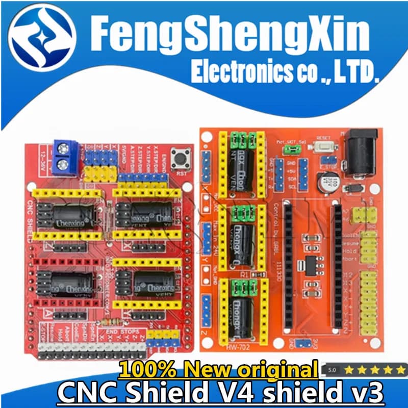 CNC Shield V4 shield v3 3D/A4988 Driver Expansion Board for Arduino DIY Kit
