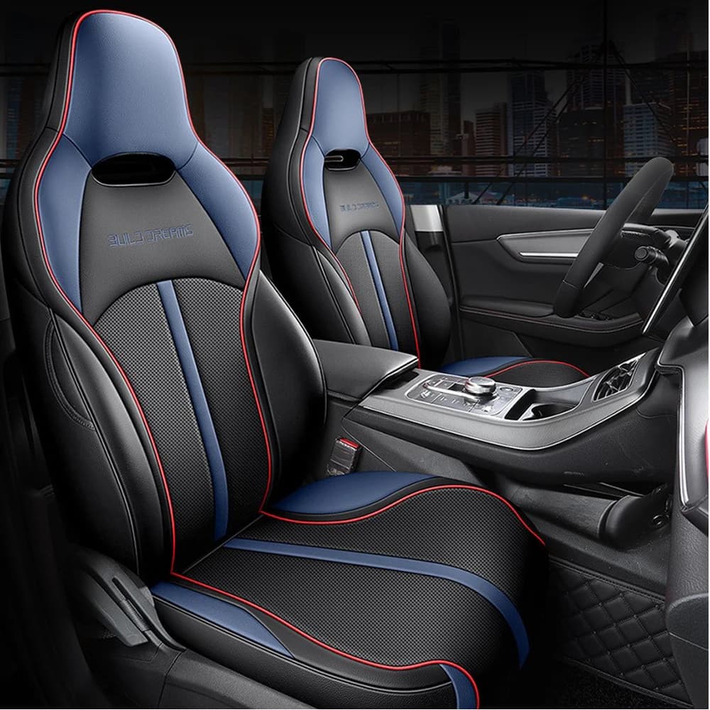Car Seat Covers For BYD king DM-i 2022 2023 2024 byd KING Full Covered Cushion PU leather Car Seat Protective Cover Accessories