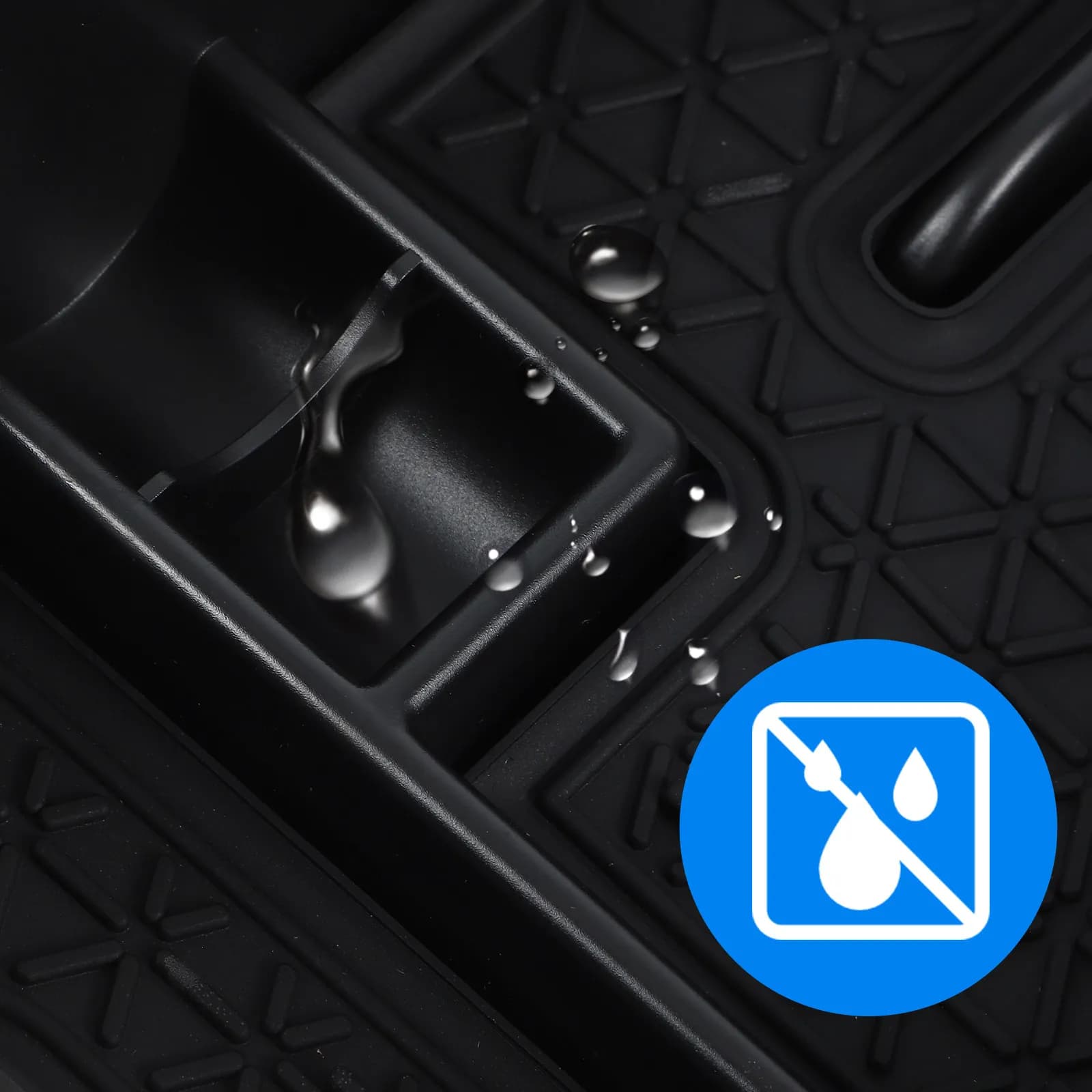 Vassoio portaoggetti per cruscotto auto in robusto materiale PP, organizer per bracciolo auto, contenitore multifunzionale per console centrale