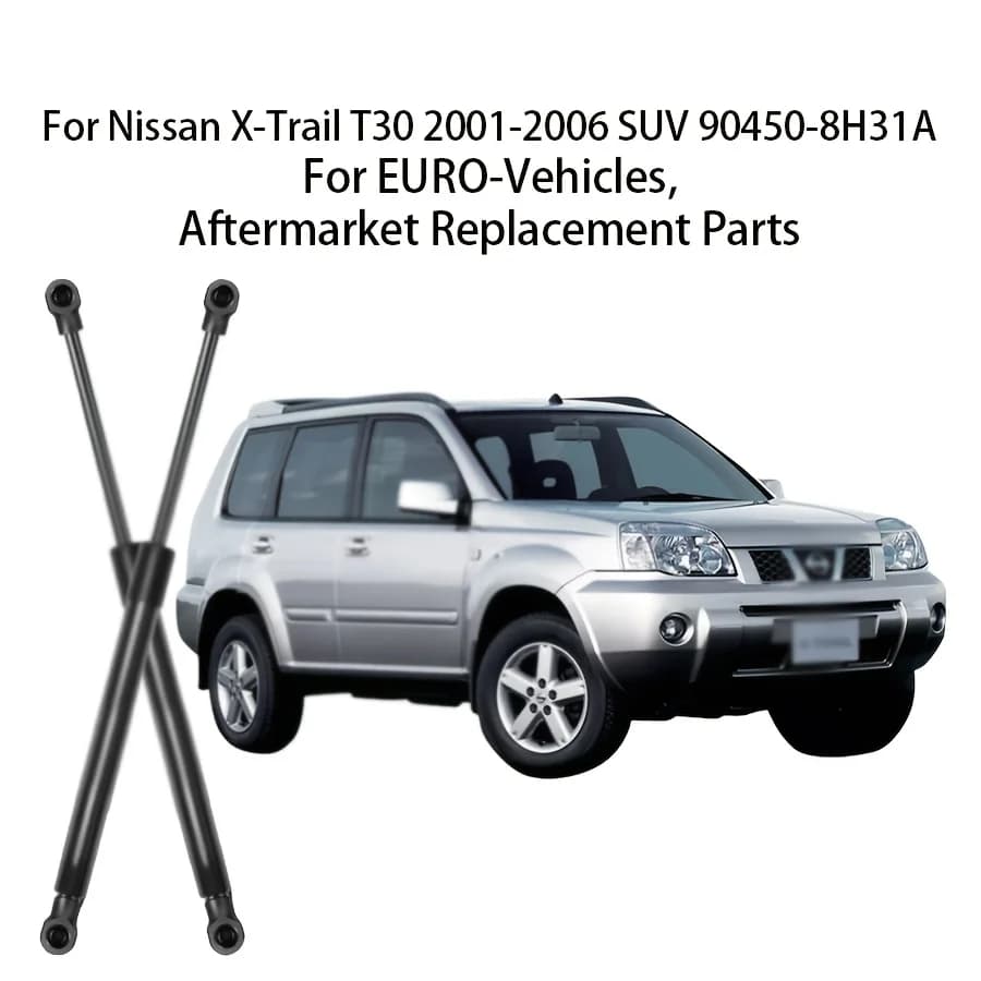 Ammortizzatori a gas per portellone posteriore 2 pezzi per Nissan X-Trail T30 2001-2006 SUV 90450-8H31A Supporti di sollevamento