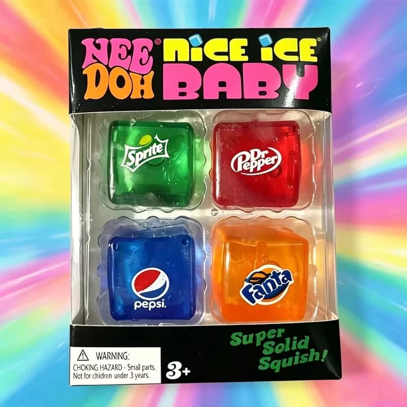 NEEDOH Stress Relief Nice Cube Anti‑Anxiety Fidget Toy Squeeze Toys Holiday Gifts Set For Adults & Kids Blind Box Knead Stretch