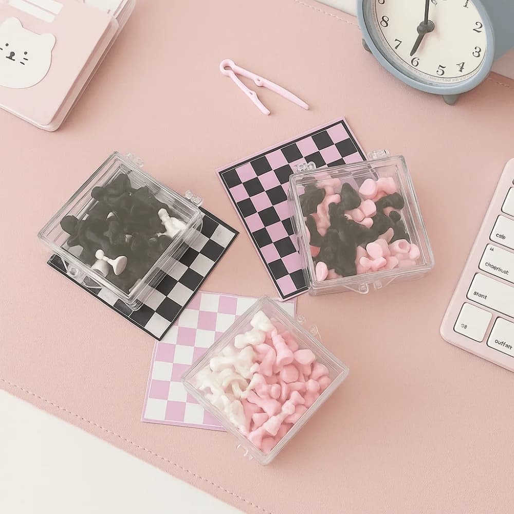 Chessboard Mini Pocket Size Chess Set Handmade Miniature Size International Chess Standard Portable International Chess Set