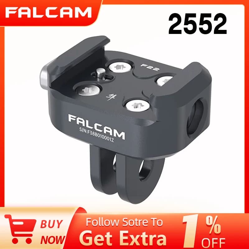 Magnetic base Falcam GoPro Mount for DJI action camera supports