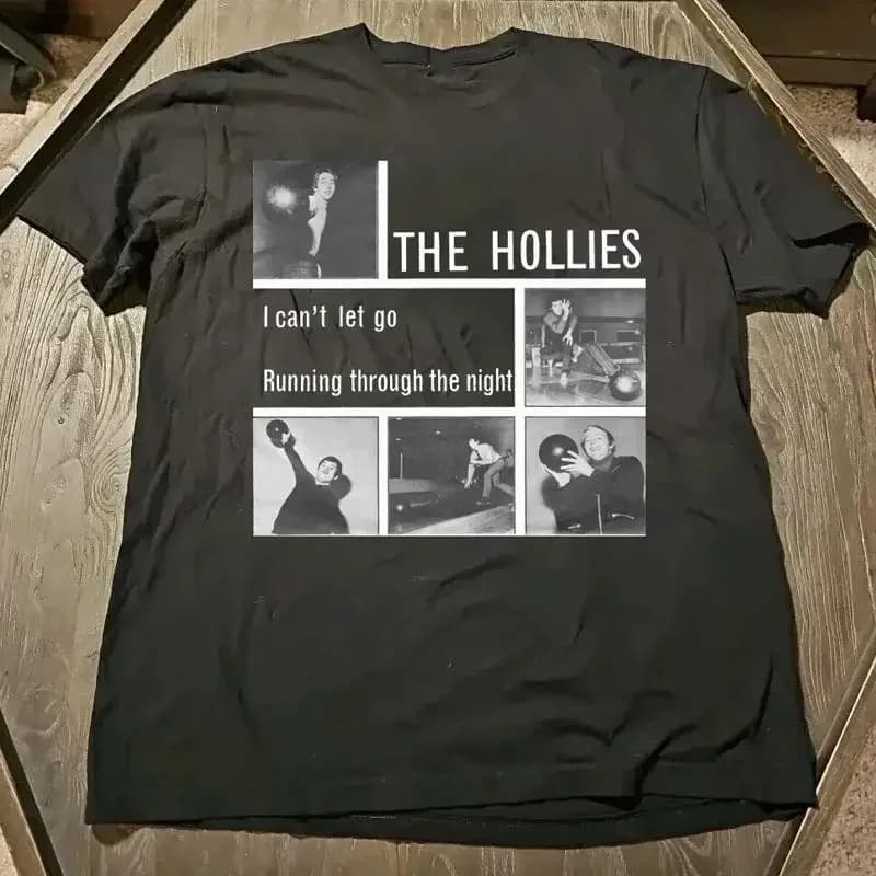 Maglietta The Hollies Band Album For Fan, tutte le taglie dalla S alla 5XL