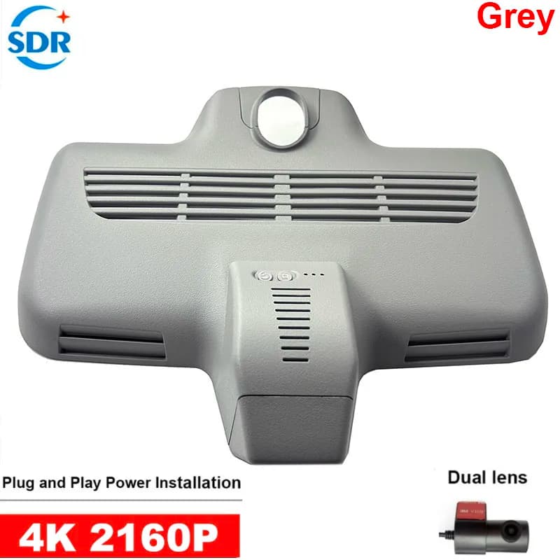 4K Front and Rear Camera Plug and Play Wifi DVR Video Recorder For Mercedes Benz C-Class 205/GLC 253 250D 4MATIC AMG MY2017 2019