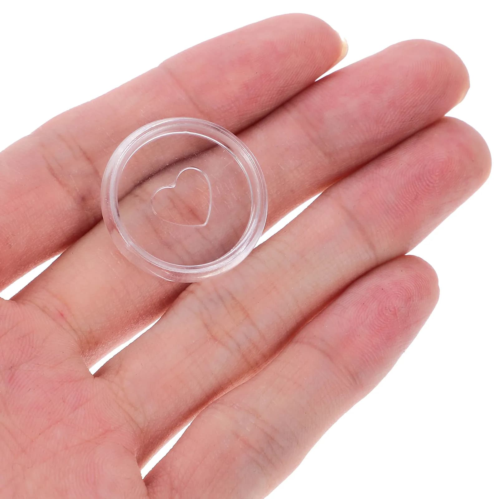 30 Pezzi Dischi Espansivi per Rilegatura Discbound in Plastica ABS, per Agende, Quaderni, Calendari, Rilegatura a Fogli Mobili, Forme Rotonde e a Cuore