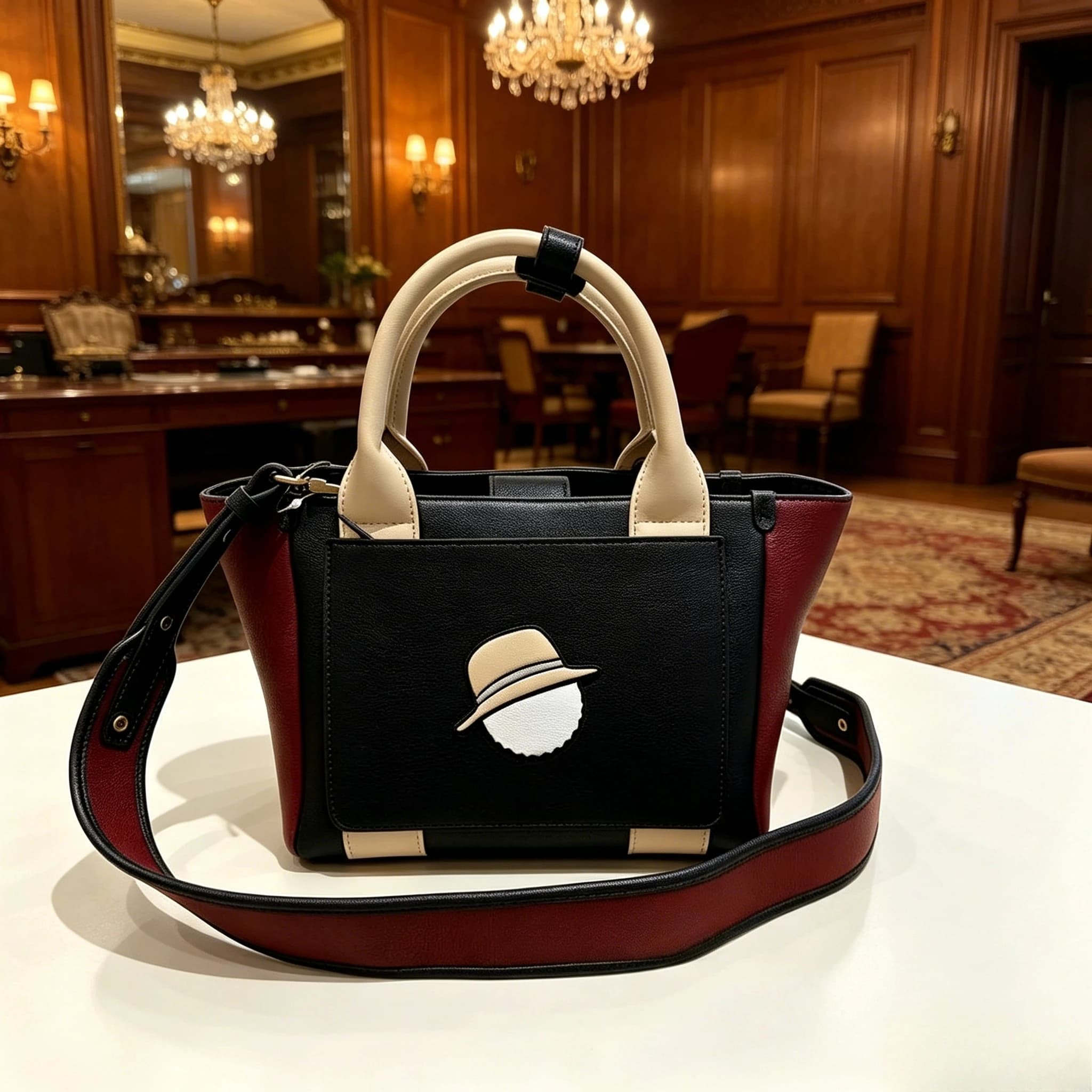 Korean Golf Tote Handbag, Men Women Large Capacity Storage Shoulder Bag, Casual Hand Purse for Golf Activities & Everyday Life