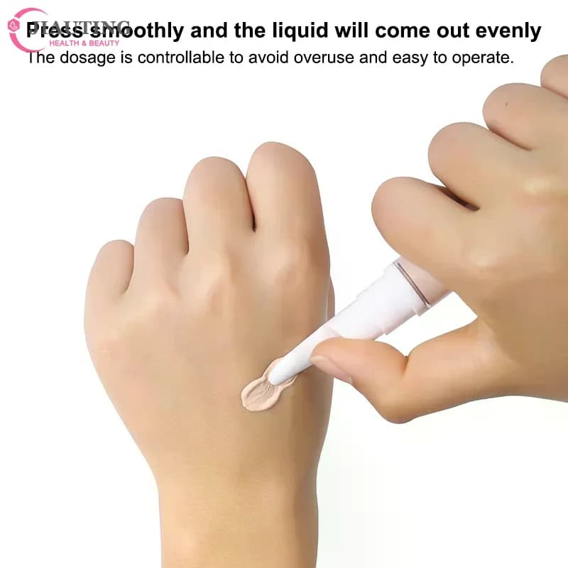 1PC 5/10/15ml Clear Foundation Dispenser Bottle Portable Travel Essence Sample Container Airless Vacuum Eye Gel Cream Empty Tube