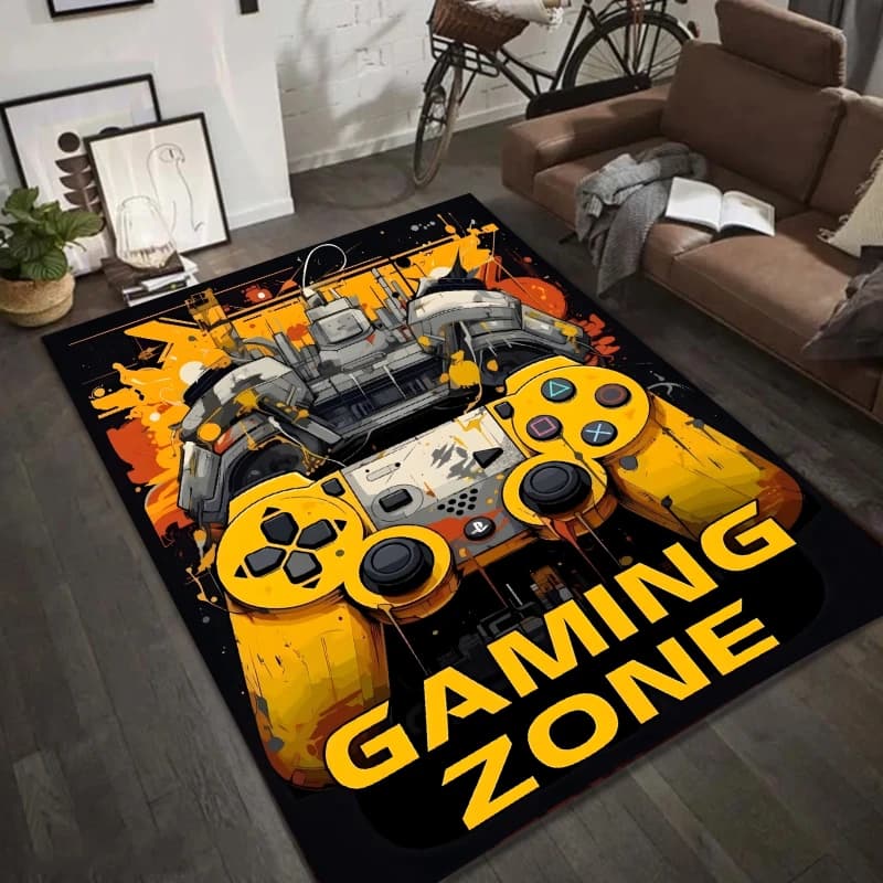 Game controller mat - Mat with vibrating design for gamepad for living room Home decor Living room decoration