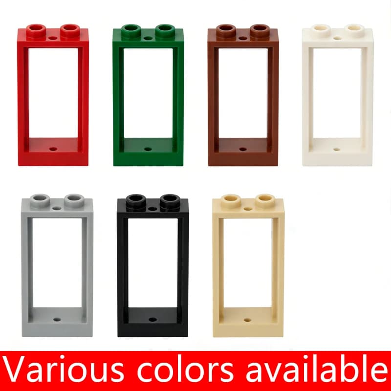 20PCS Bricks frame 1X2X3 Window Compatible with 60593 children's Assembles Building Blocks Educational Creative Parts