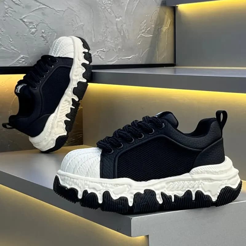 Gentle Landing Unisex Mesh Athletic Shoes Buffer Sole Breathable Mesh Reduce Impact When Walking Outdoor Running Shoes