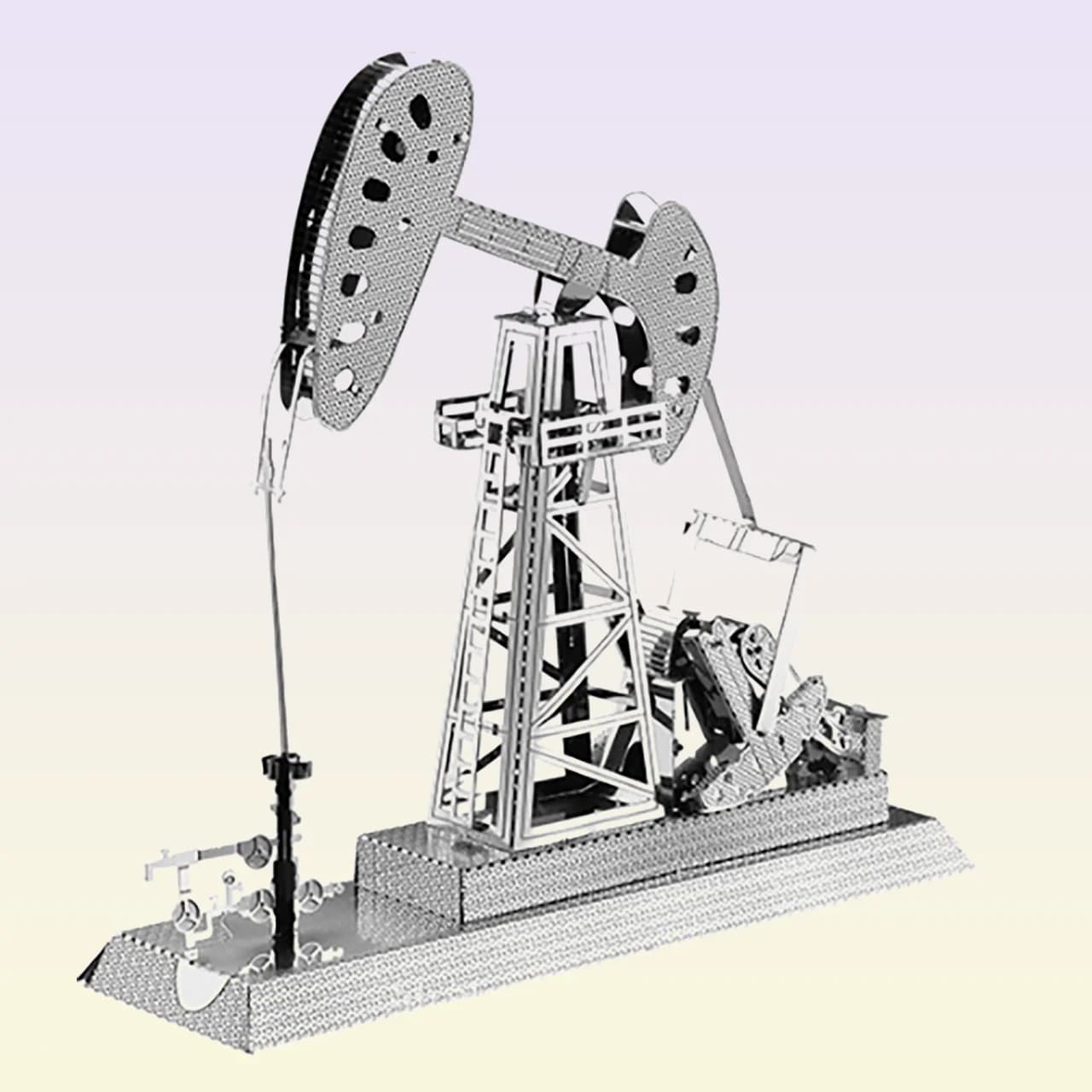 Kit di modellini puzzle 3D in metallo, puzzle fai da te tagliati al laser, giocattolo per bambini