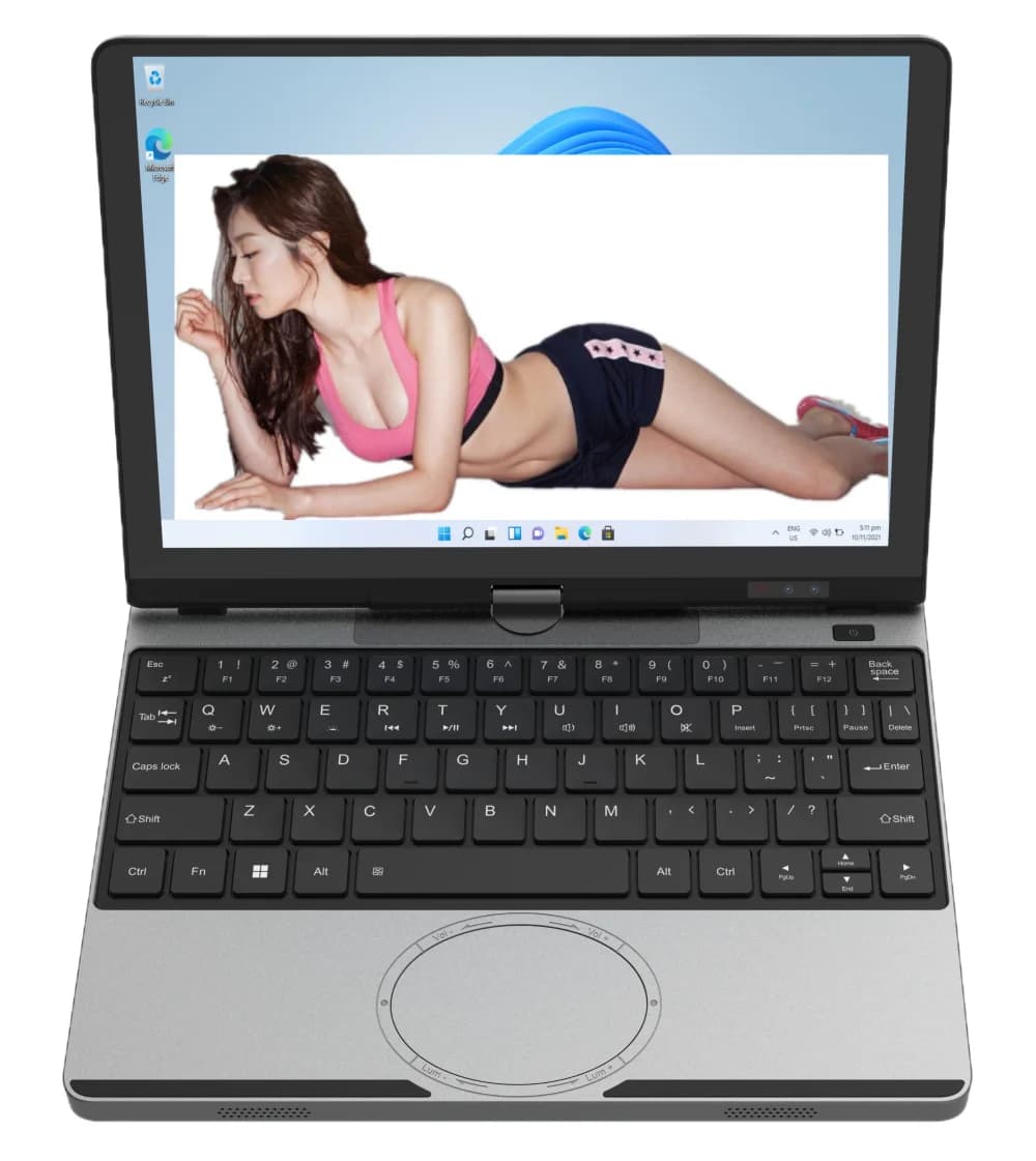 Mini laptop da gioco Intel Alder Lake N150 di 12a generazione Touch screen da 10,5 pollici 16G/32G 512 GB 1 TB Windows 11 Notebook Tablet PC 2 in 1