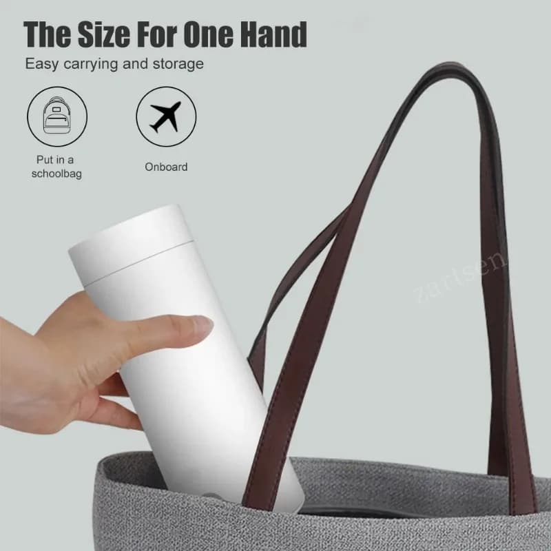 Portable Electric kettles Cup 400ml 220V Tea Coffee Milk Electric kettle Travels Water boiling Keep warm Kitchen appliances Thermo