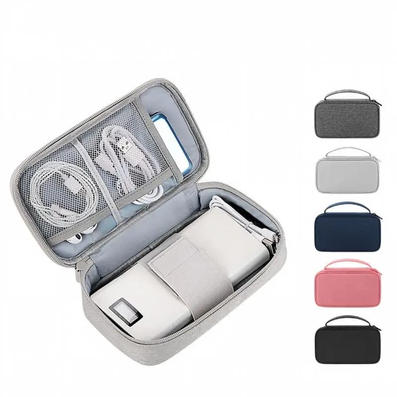 Travel Cable Bag Portable Universal Digital USB Cable SD Cards Organizer Cord Charger Wires Battery Cosmetic Zipper Storage Bag