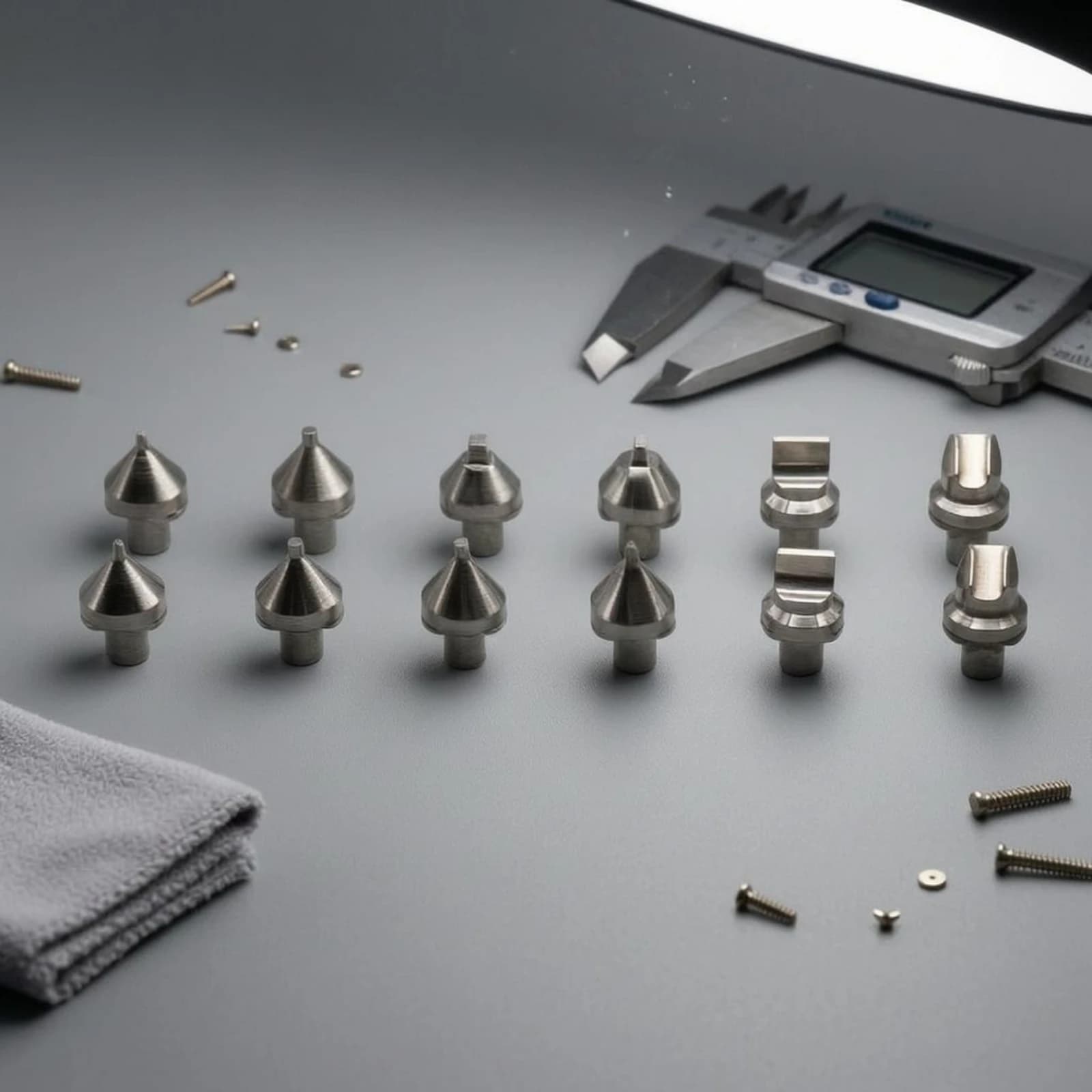 Set of 12 Pieces Open Case Stainless Steel Watch Silver Finish, Remove Tool Case, Portable and Durable