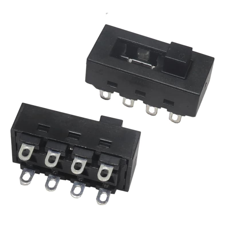 【20-2PCS】Interruttori a levetta a 3 posizioni e 8 pin 12A 250V LQ-103H per asciugacapelli