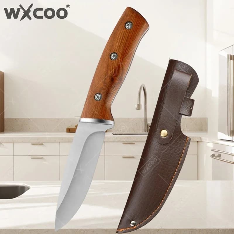 WXCOO Professional Handicraft Knives from Stainless Steel Kitchen, Butcher's Knife, Bone Knife, Chef Knives