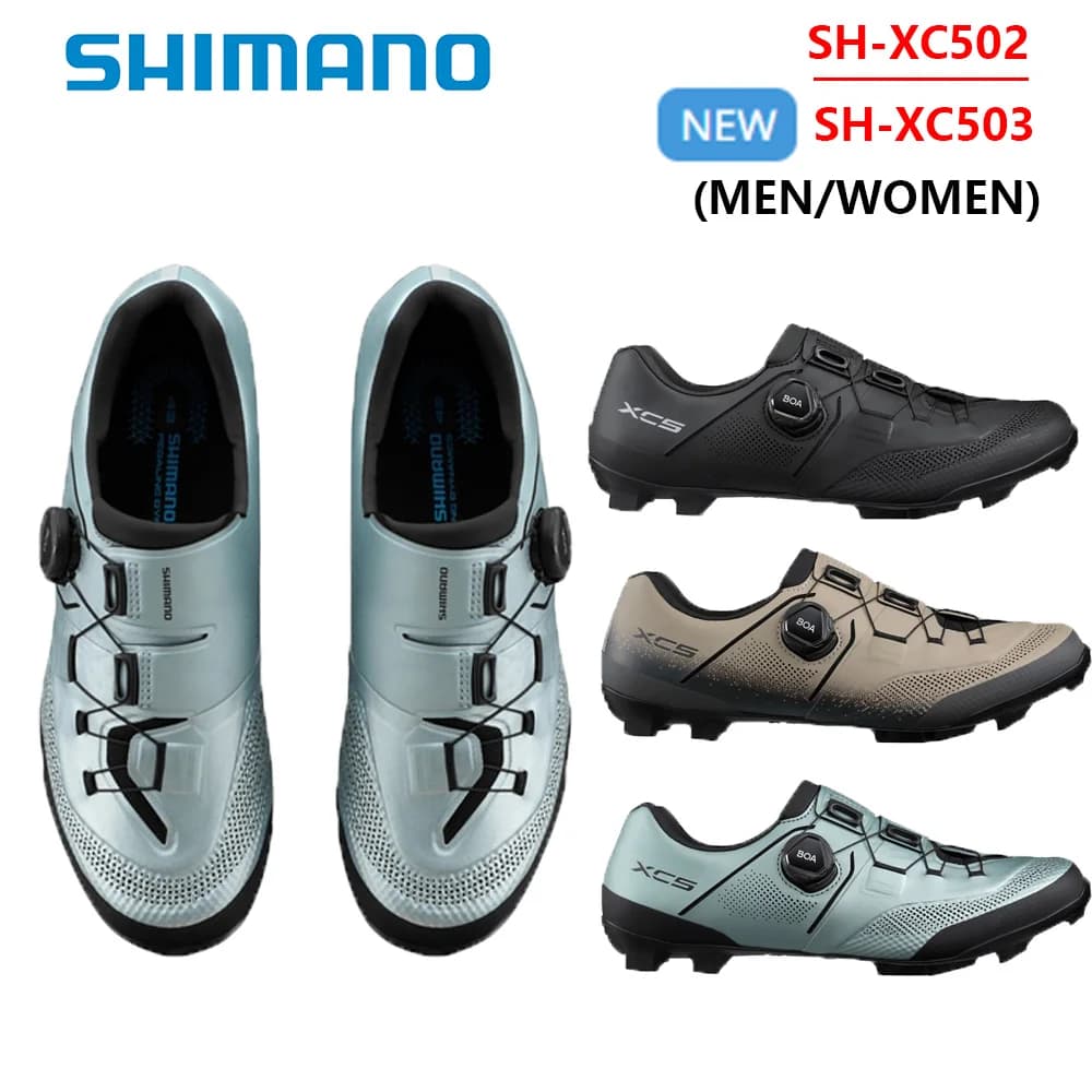 Shimano XC502 XC503 Scarpe autobloccanti per mountain bike XC5 SH-XC502 Scarpe da corsa per mountain bike OFF ROAD/Cross Country