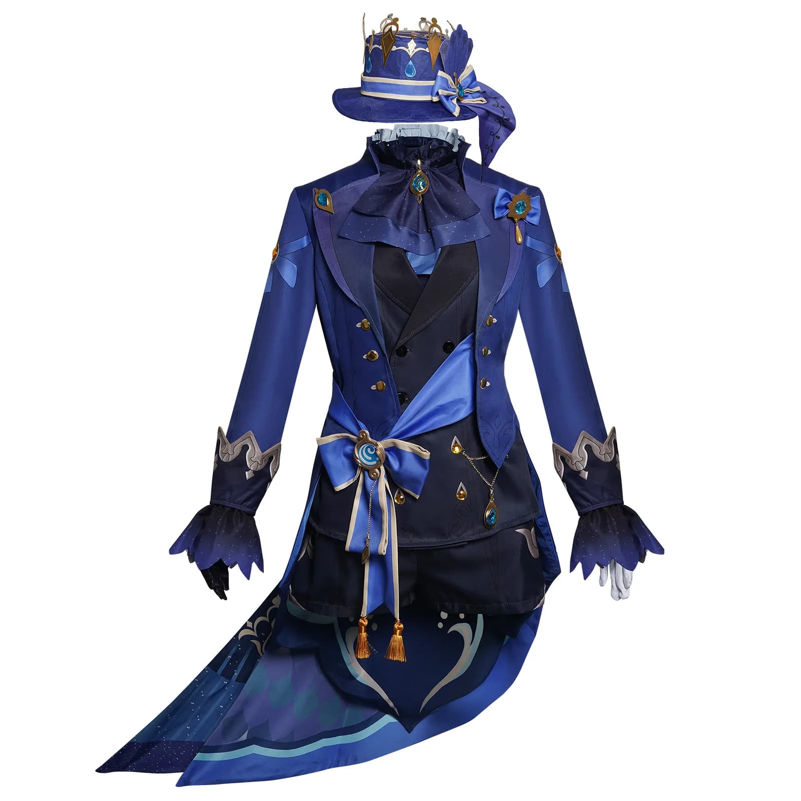 Costume cosplay del personaggio Furnina per Halloween, set completo con accessori