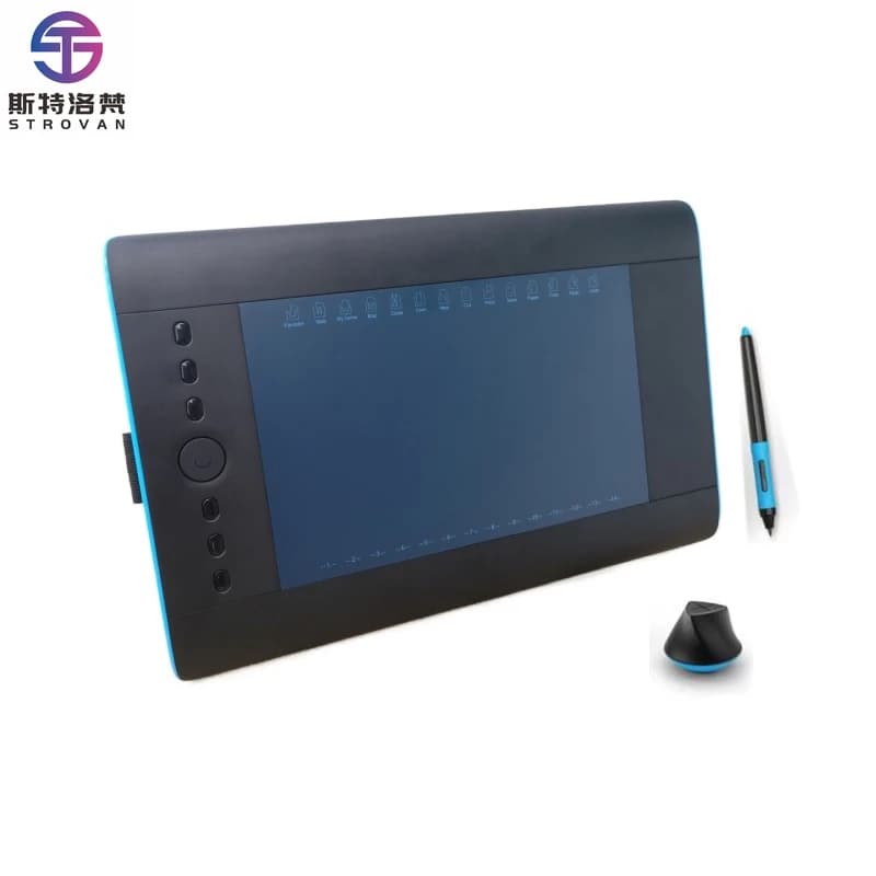 Tavoletta Grafica Interattiva per Disegno e Animazione, Tablet Digitale con Penna per Designer e Artisti
