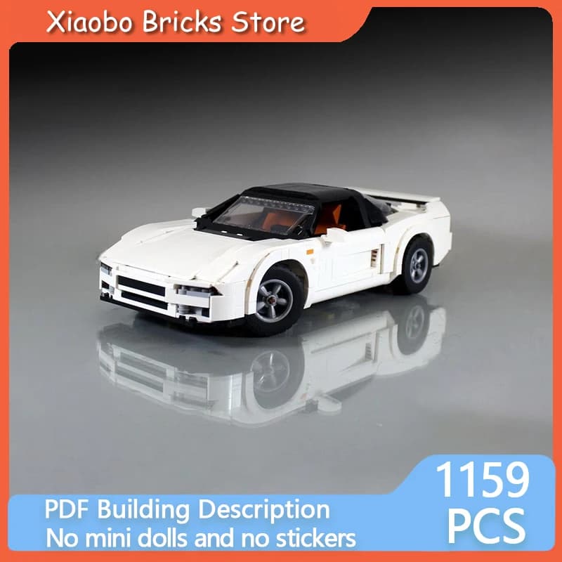 City Car Speed Racing Modello MOC Mattoni da costruzione 10295 Sportscar Tecnologia NSX Regali Vacanza Assemblare Giocattoli per bambini Vestito